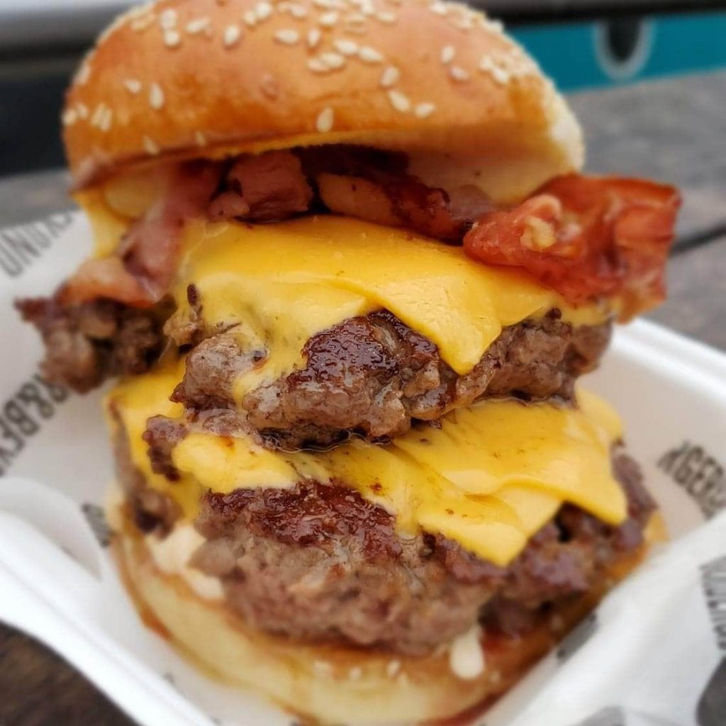 Burger & Beyond in Camden Market in London England