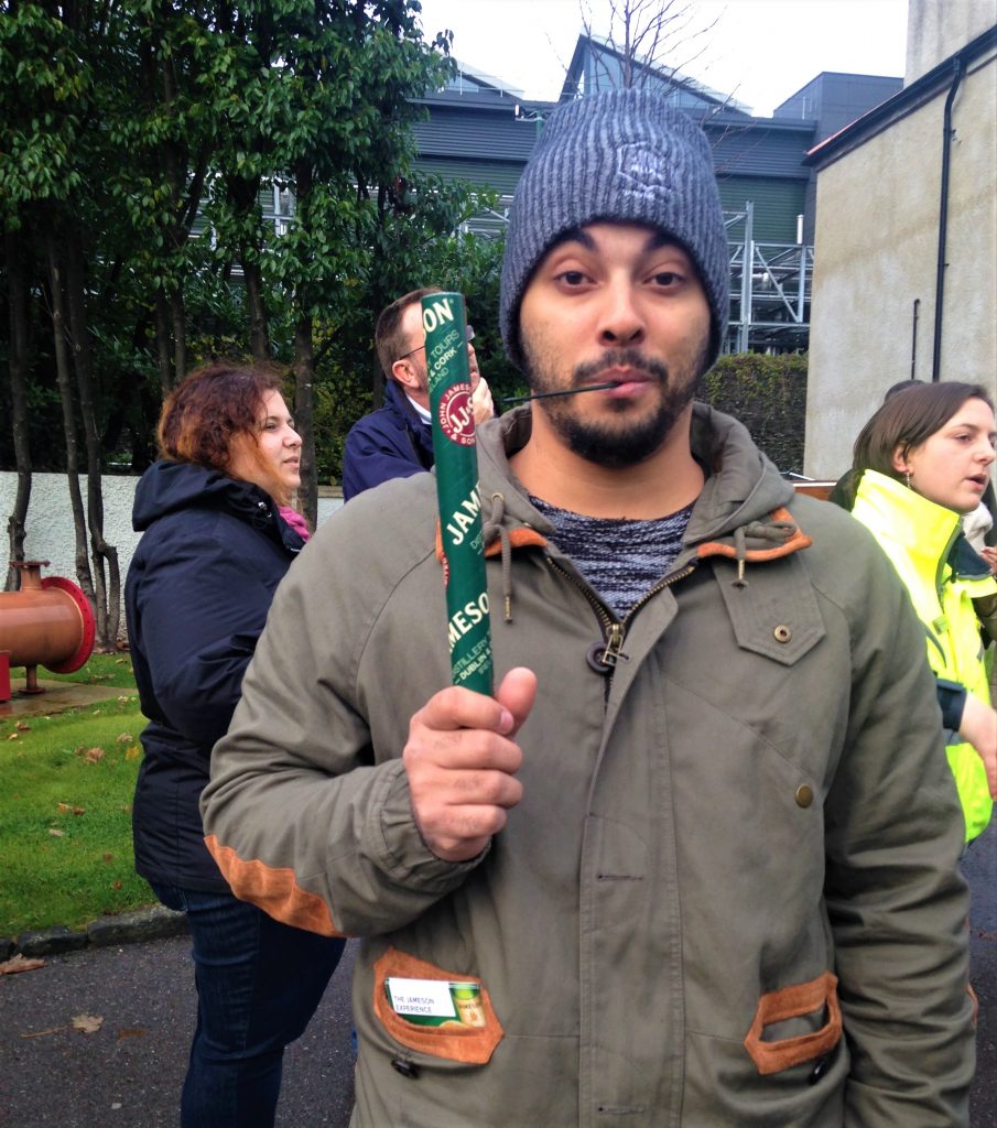 Jameson distillery drink tasting