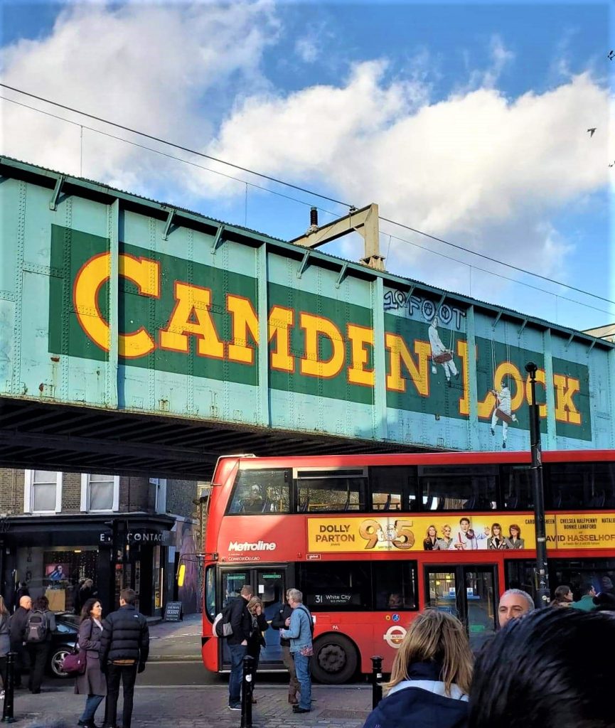 Camden Lock in London England